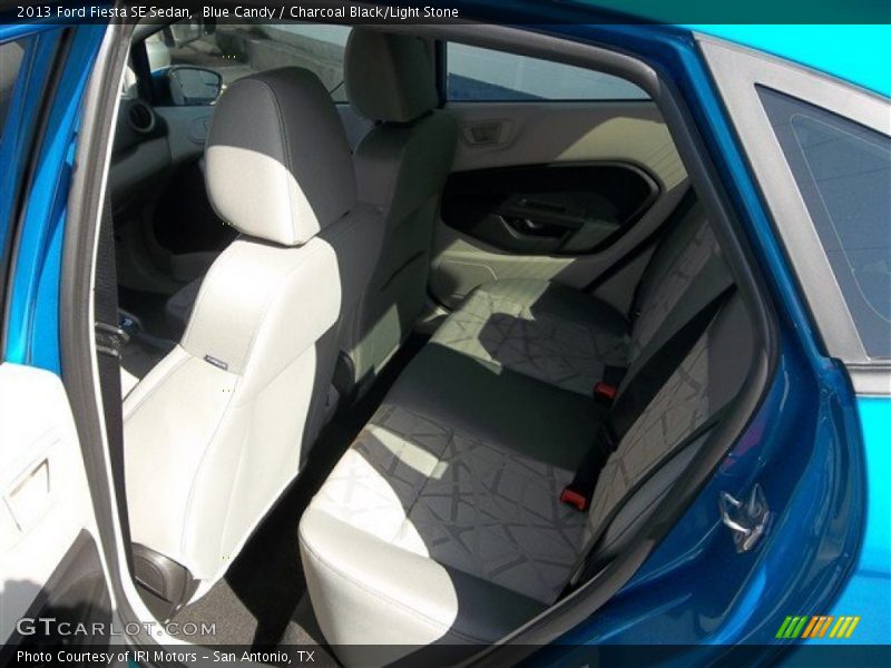 Blue Candy / Charcoal Black/Light Stone 2013 Ford Fiesta SE Sedan