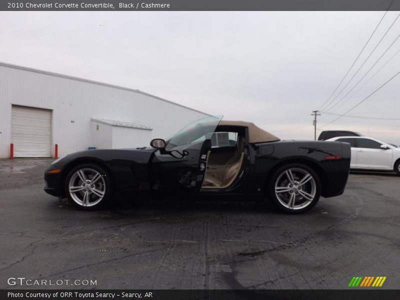 Black / Cashmere 2010 Chevrolet Corvette Convertible