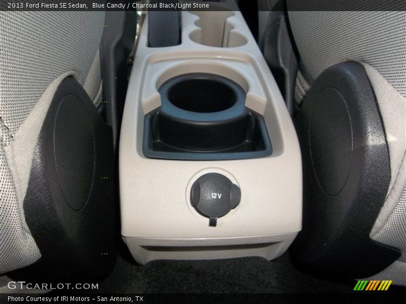 Blue Candy / Charcoal Black/Light Stone 2013 Ford Fiesta SE Sedan