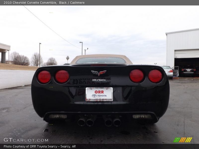 Black / Cashmere 2010 Chevrolet Corvette Convertible