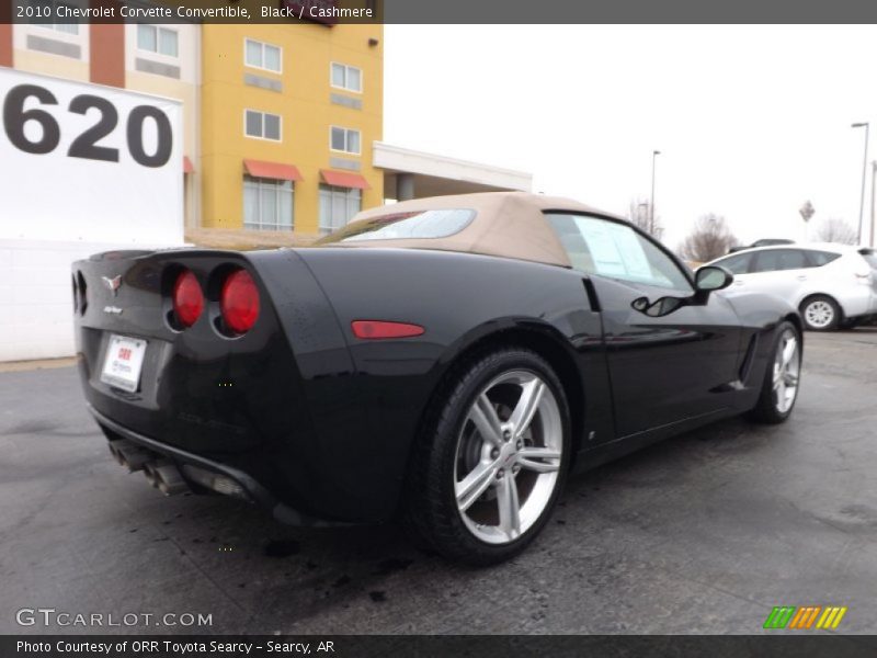 Black / Cashmere 2010 Chevrolet Corvette Convertible