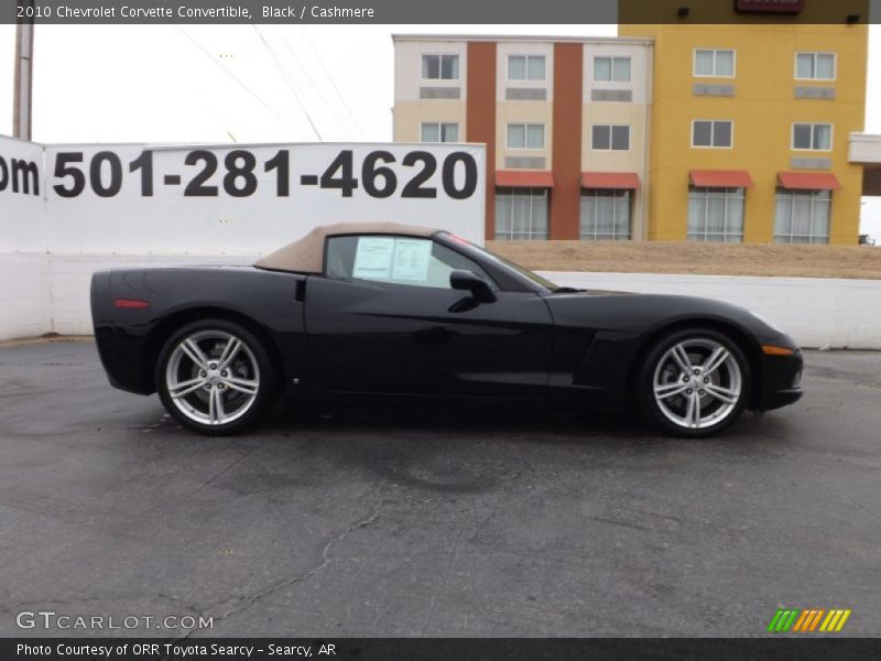 Black / Cashmere 2010 Chevrolet Corvette Convertible