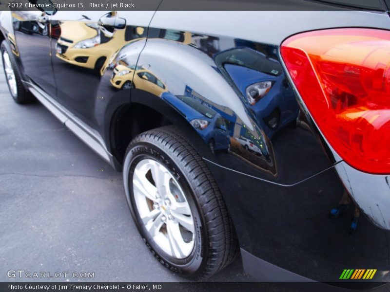 Black / Jet Black 2012 Chevrolet Equinox LS