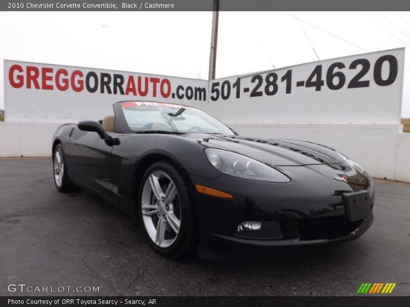 Black / Cashmere 2010 Chevrolet Corvette Convertible