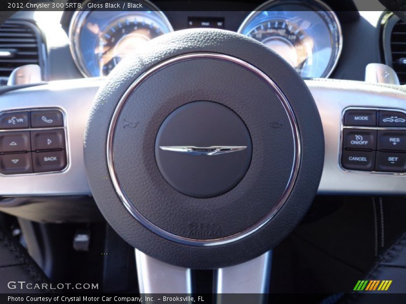 Gloss Black / Black 2012 Chrysler 300 SRT8