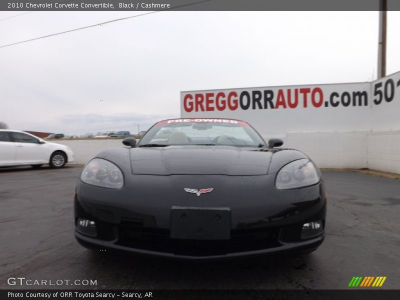 Black / Cashmere 2010 Chevrolet Corvette Convertible