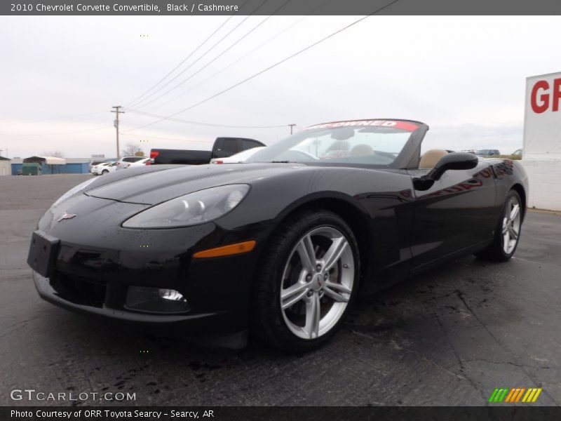 Black / Cashmere 2010 Chevrolet Corvette Convertible