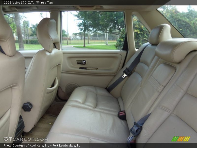 Rear Seat of 1998 S70 GLT