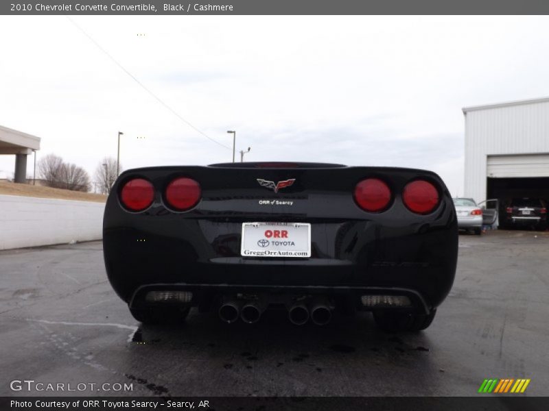 Black / Cashmere 2010 Chevrolet Corvette Convertible
