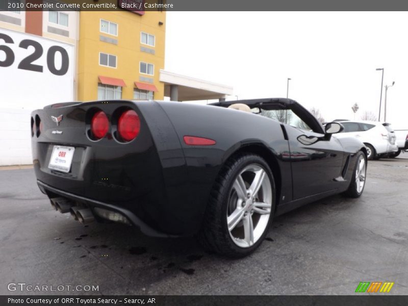 Black / Cashmere 2010 Chevrolet Corvette Convertible