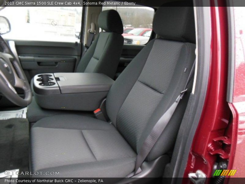 Sonoma Red Metallic / Ebony 2013 GMC Sierra 1500 SLE Crew Cab 4x4
