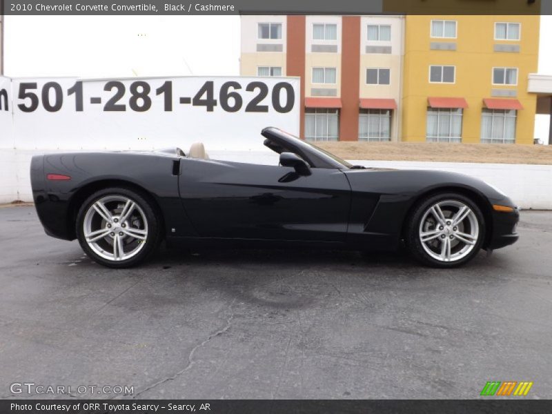 Black / Cashmere 2010 Chevrolet Corvette Convertible