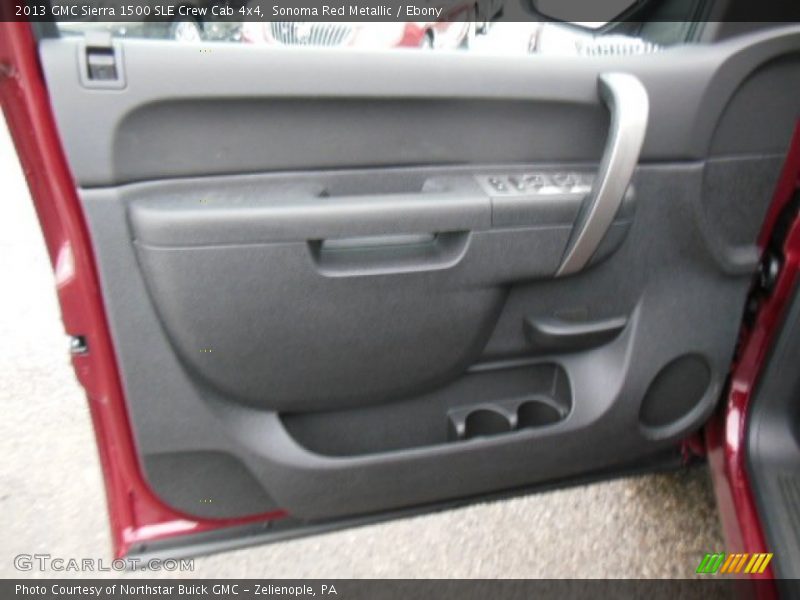 Sonoma Red Metallic / Ebony 2013 GMC Sierra 1500 SLE Crew Cab 4x4