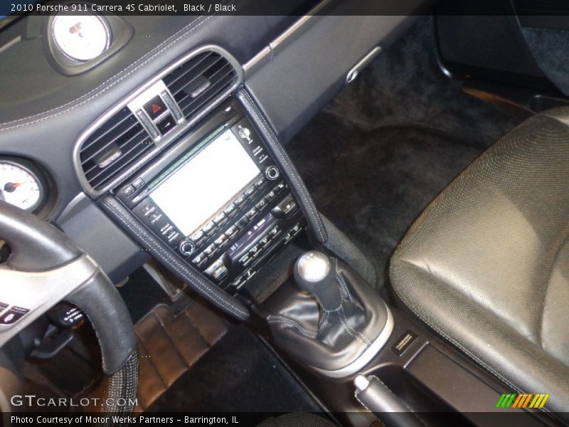 Black / Black 2010 Porsche 911 Carrera 4S Cabriolet