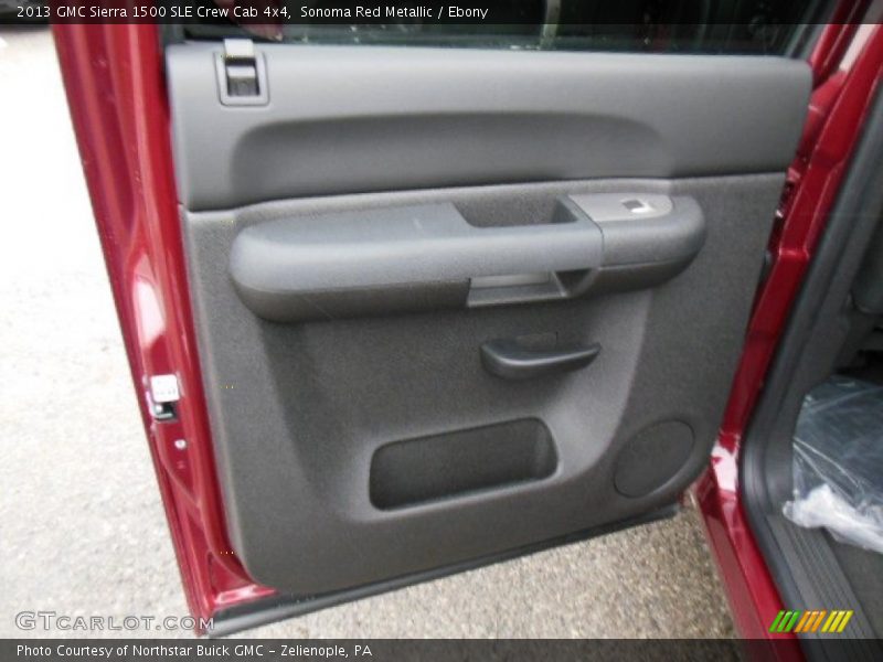 Sonoma Red Metallic / Ebony 2013 GMC Sierra 1500 SLE Crew Cab 4x4