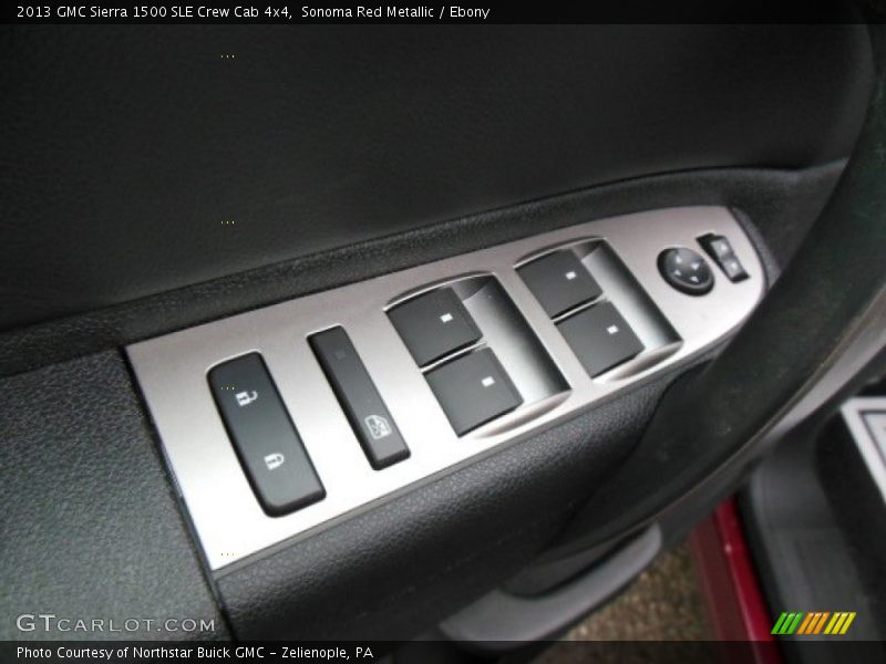 Sonoma Red Metallic / Ebony 2013 GMC Sierra 1500 SLE Crew Cab 4x4