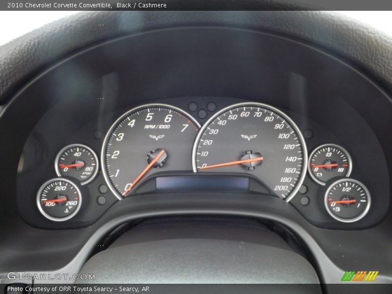  2010 Corvette Convertible Convertible Gauges