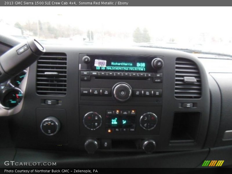 Sonoma Red Metallic / Ebony 2013 GMC Sierra 1500 SLE Crew Cab 4x4