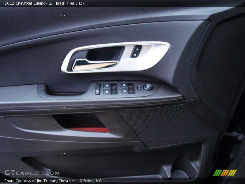 Black / Jet Black 2012 Chevrolet Equinox LS