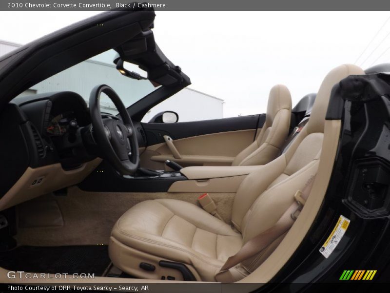  2010 Corvette Convertible Cashmere Interior