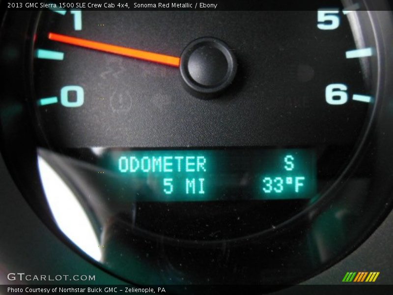 Sonoma Red Metallic / Ebony 2013 GMC Sierra 1500 SLE Crew Cab 4x4