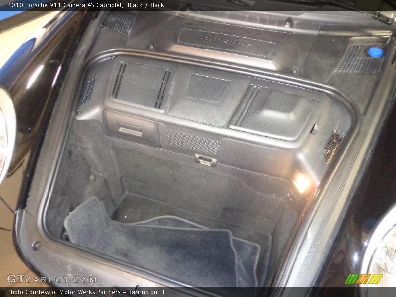 Black / Black 2010 Porsche 911 Carrera 4S Cabriolet
