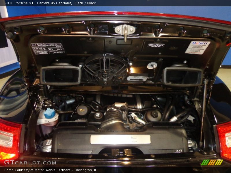 Black / Black 2010 Porsche 911 Carrera 4S Cabriolet