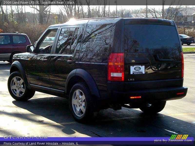 Java Black Pearl / Black 2006 Land Rover LR3 SE