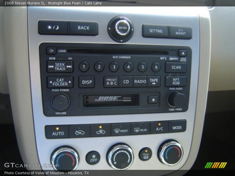 Midnight Blue Pearl / Cafe Latte 2006 Nissan Murano SL