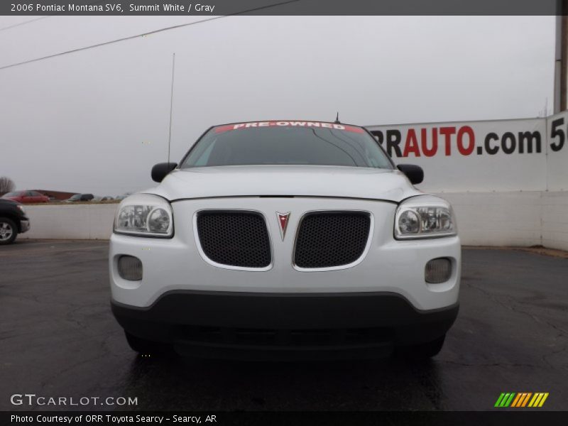 Summit White / Gray 2006 Pontiac Montana SV6