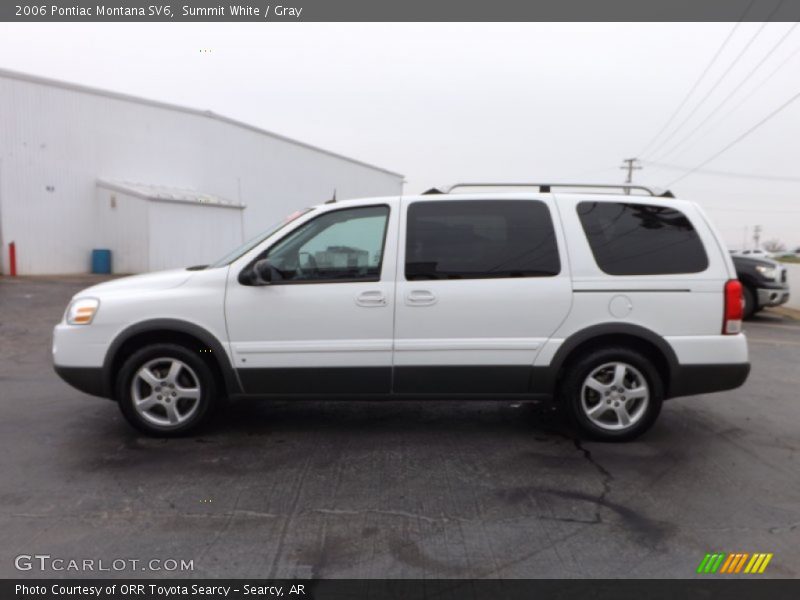 Summit White / Gray 2006 Pontiac Montana SV6