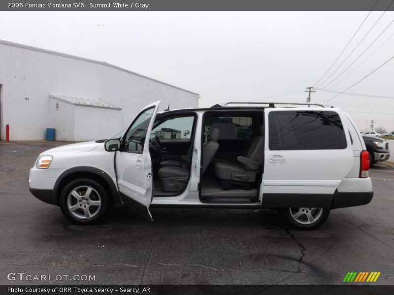 Summit White / Gray 2006 Pontiac Montana SV6