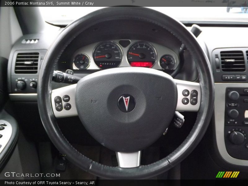 Summit White / Gray 2006 Pontiac Montana SV6