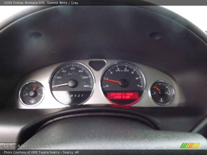 Summit White / Gray 2006 Pontiac Montana SV6