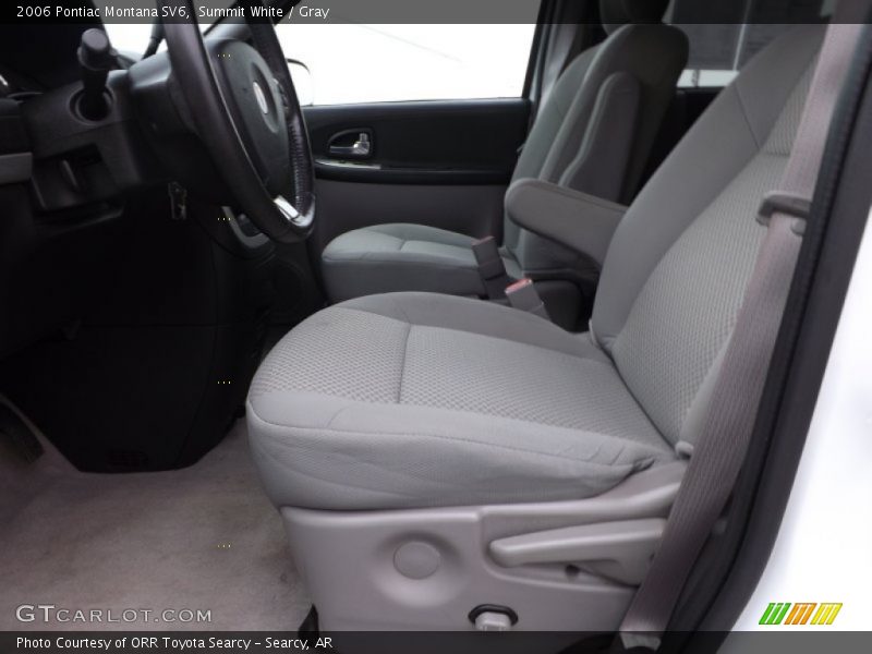 Summit White / Gray 2006 Pontiac Montana SV6