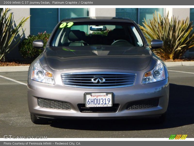 Platinum Graphite / Graphite 2009 Infiniti G 37 Journey Sedan