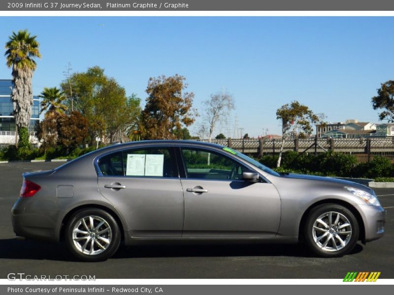 Platinum Graphite / Graphite 2009 Infiniti G 37 Journey Sedan