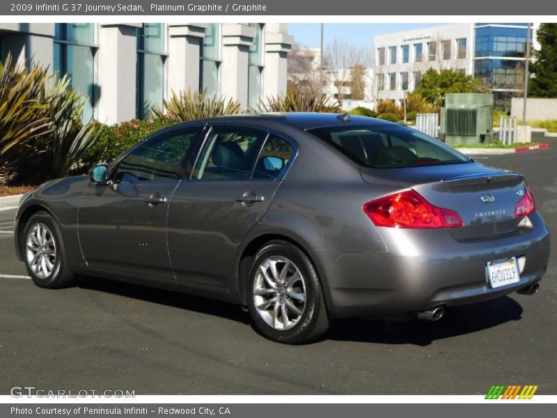Platinum Graphite / Graphite 2009 Infiniti G 37 Journey Sedan