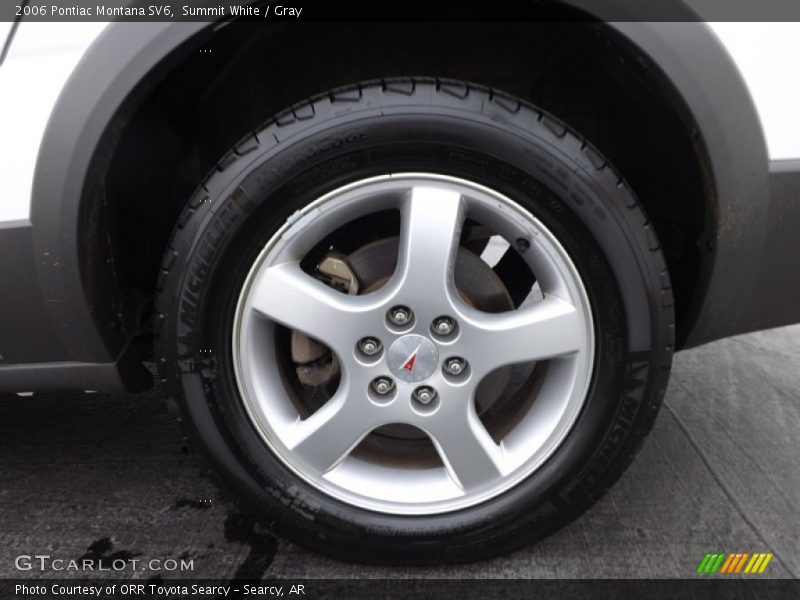 Summit White / Gray 2006 Pontiac Montana SV6
