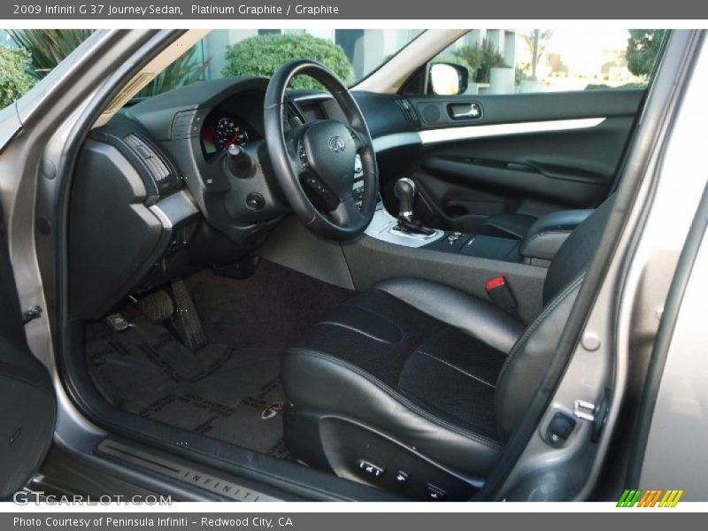 Platinum Graphite / Graphite 2009 Infiniti G 37 Journey Sedan
