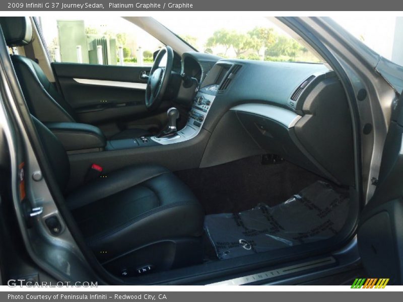 Platinum Graphite / Graphite 2009 Infiniti G 37 Journey Sedan