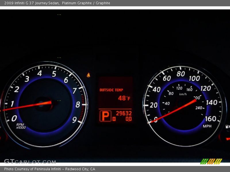 Platinum Graphite / Graphite 2009 Infiniti G 37 Journey Sedan