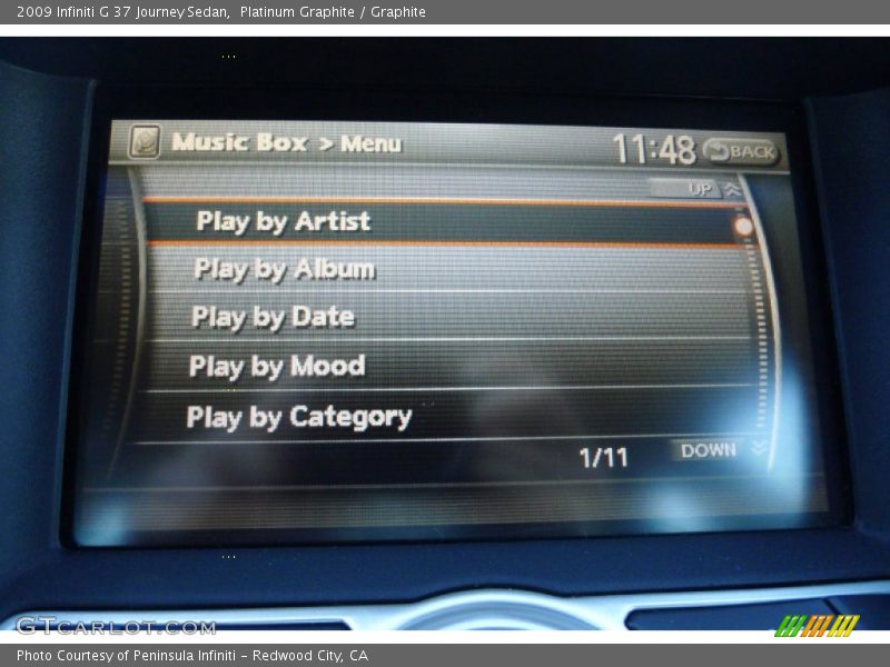 Platinum Graphite / Graphite 2009 Infiniti G 37 Journey Sedan