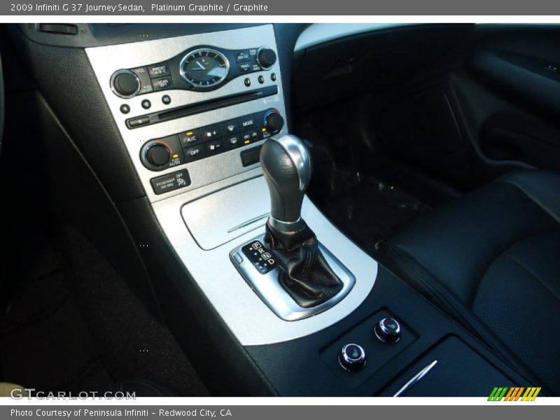 Platinum Graphite / Graphite 2009 Infiniti G 37 Journey Sedan