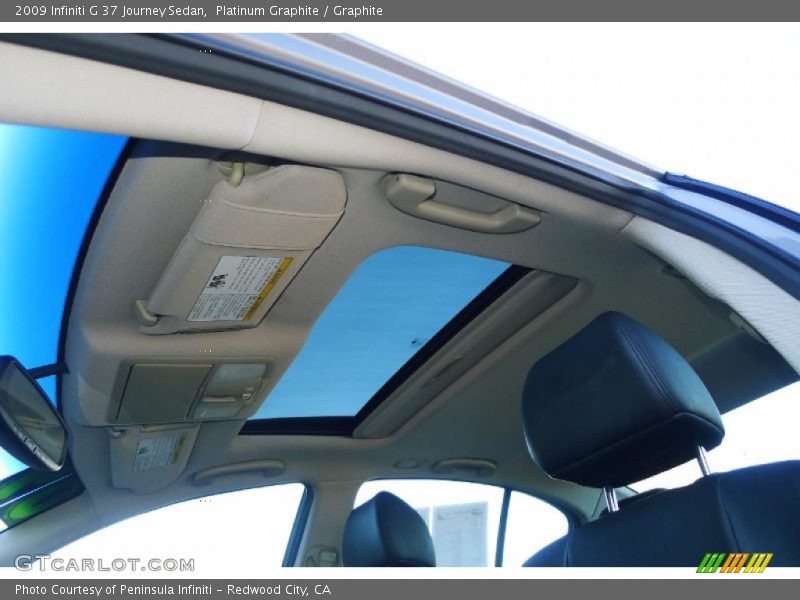 Platinum Graphite / Graphite 2009 Infiniti G 37 Journey Sedan