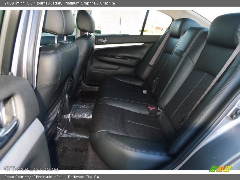 Platinum Graphite / Graphite 2009 Infiniti G 37 Journey Sedan