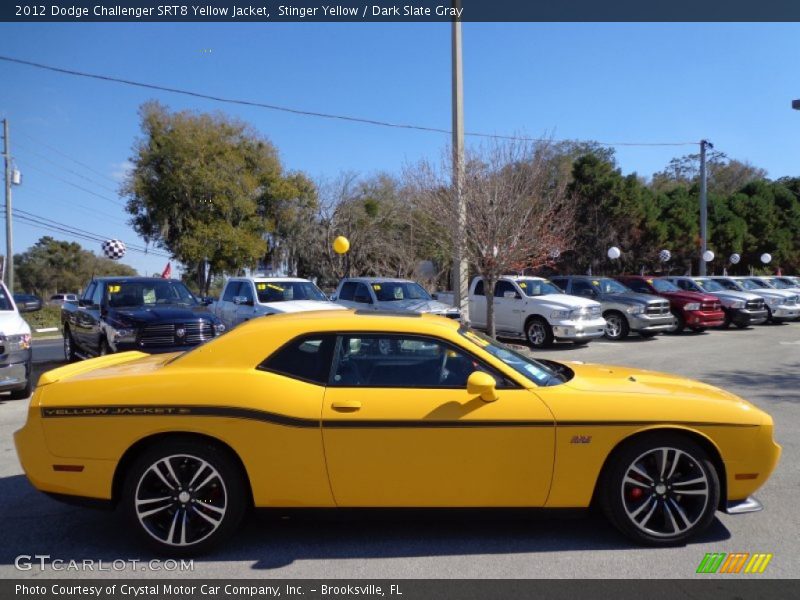  2012 Challenger SRT8 Yellow Jacket Stinger Yellow