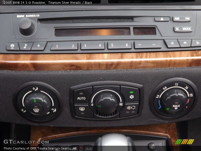 Controls of 2005 Z4 3.0i Roadster