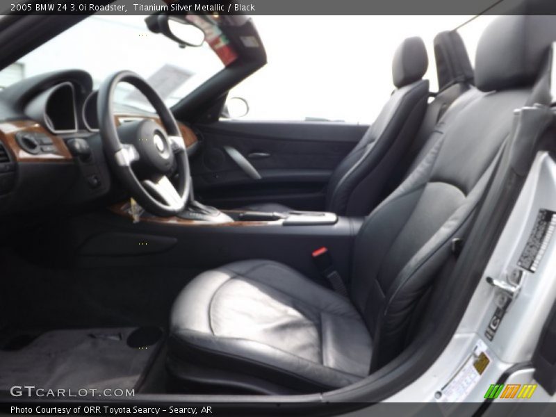Front Seat of 2005 Z4 3.0i Roadster