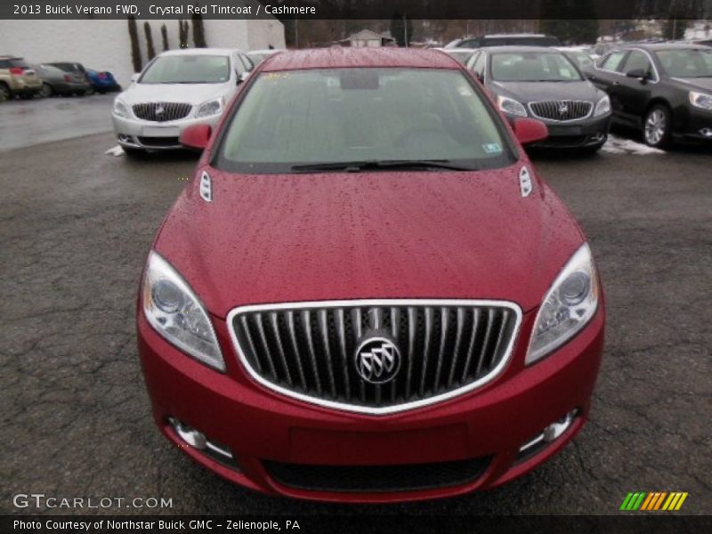 Crystal Red Tintcoat / Cashmere 2013 Buick Verano FWD